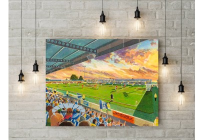 Chester FC Deva Stadium Wall Art Canvas